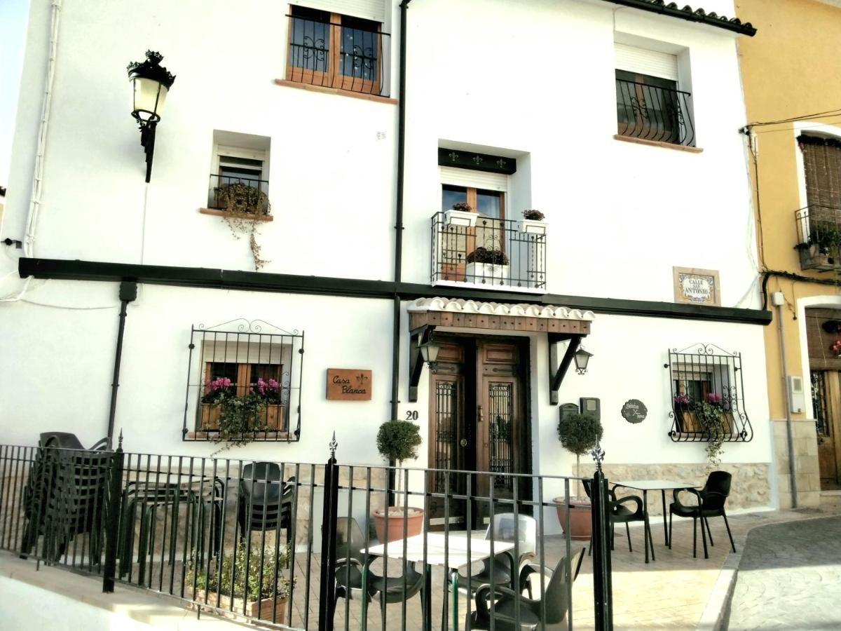 Casa Blanca Panzió Castell de Castells Kültér fotó