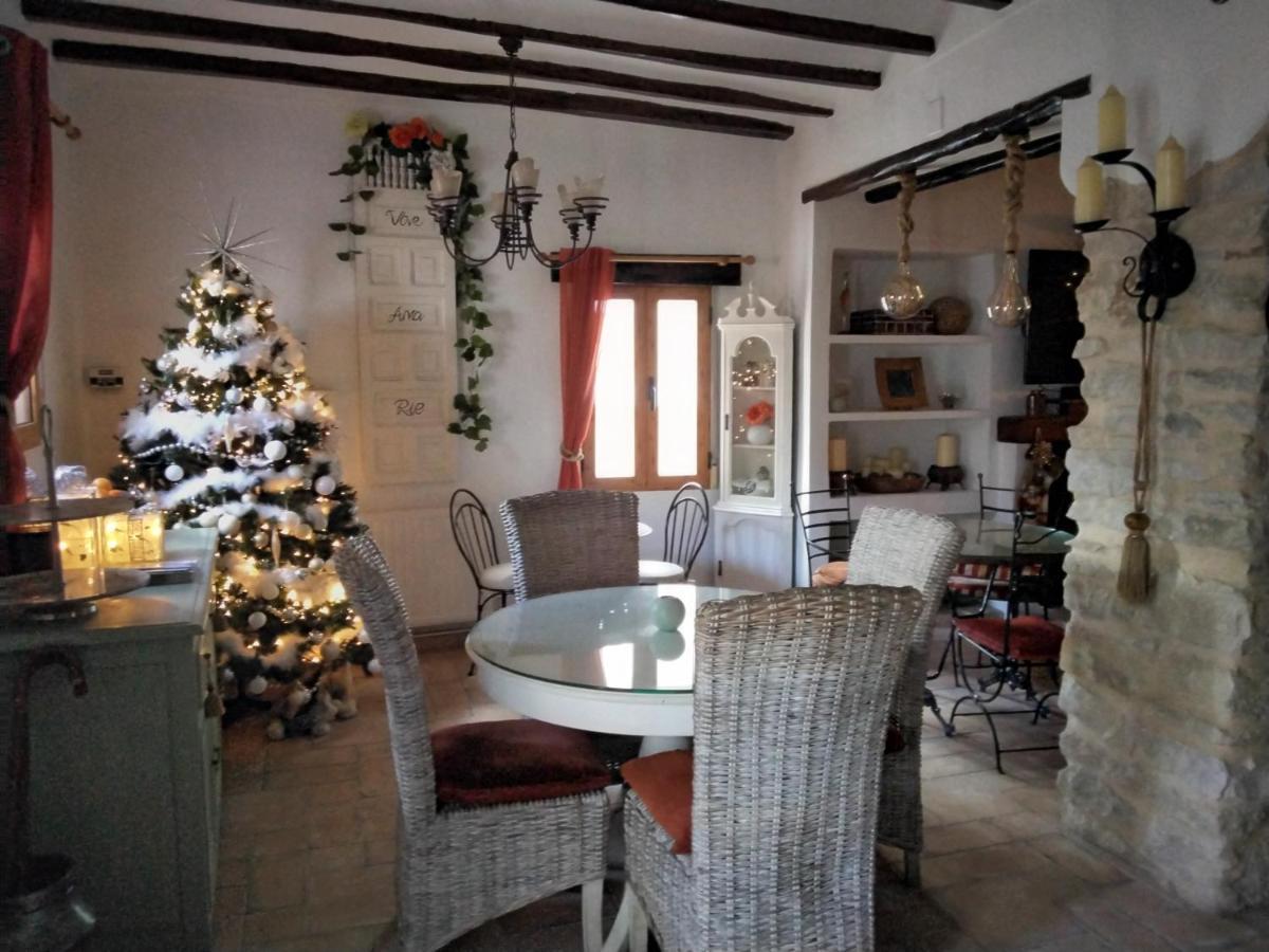 Casa Blanca Panzió Castell de Castells Kültér fotó