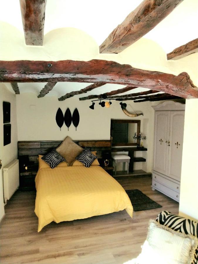 Casa Blanca Panzió Castell de Castells Kültér fotó